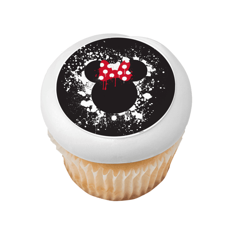 Minnie Mouse Splash Cupcake