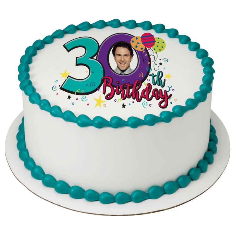 Happy 30th Birthday Cake