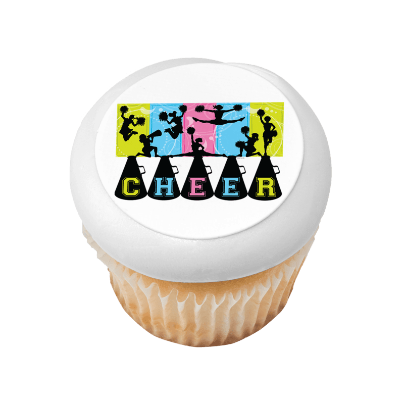 Cheerleading Cupcake
