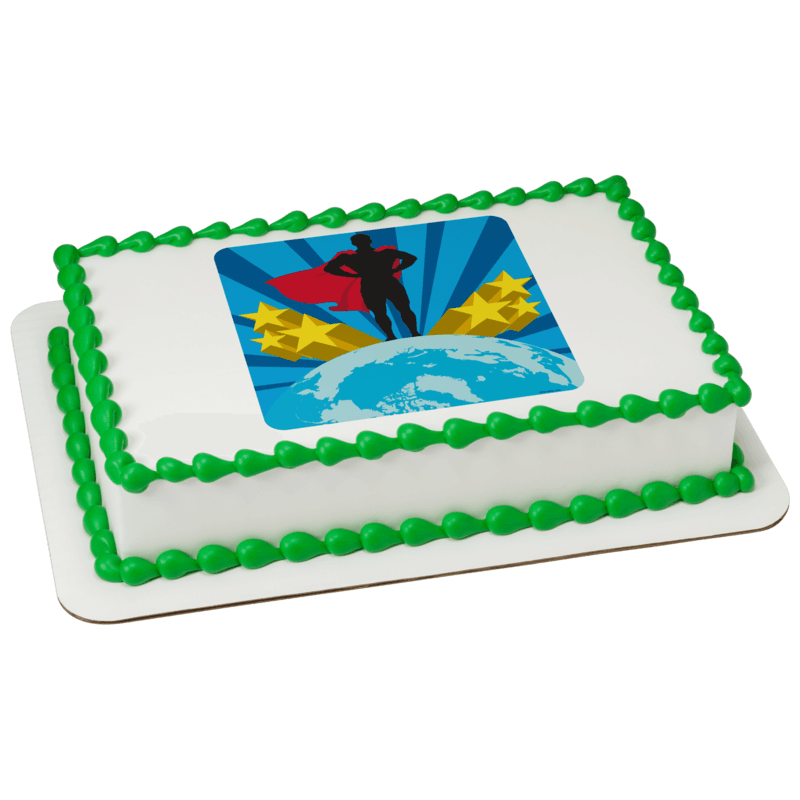 Comic Strip Burst Cake