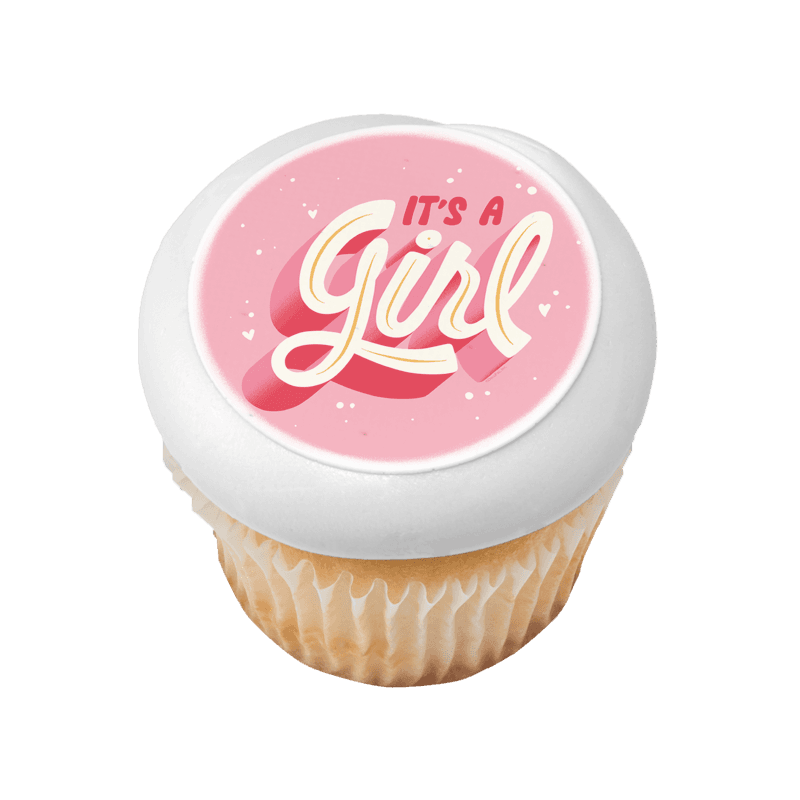 It’s a Girl Cupcake