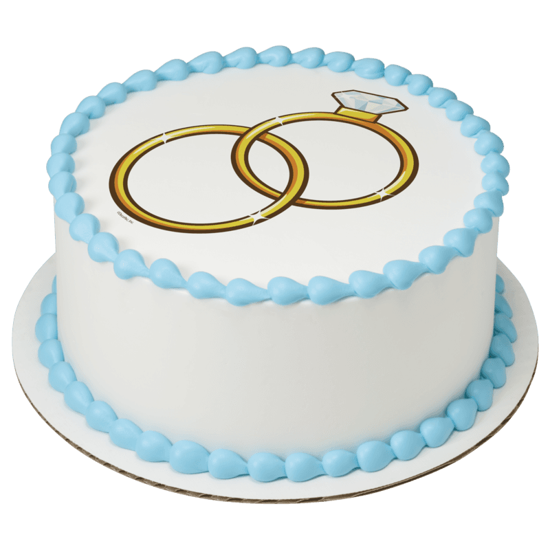 Wedding Rings Cake