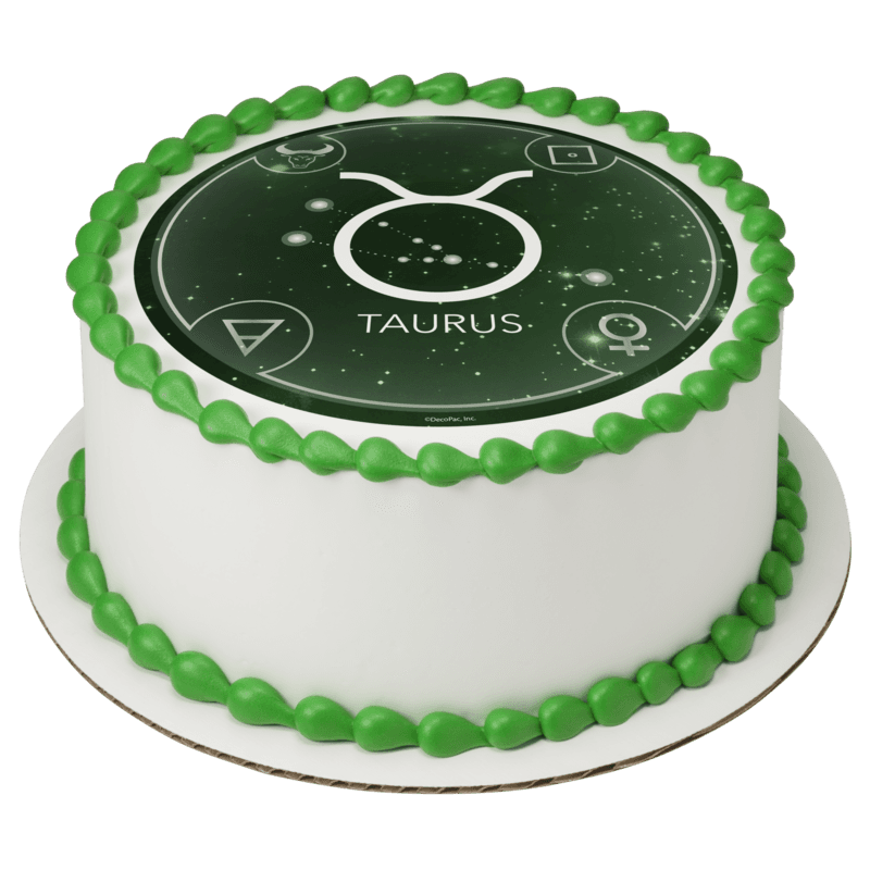 Zodiac Taurus Cake