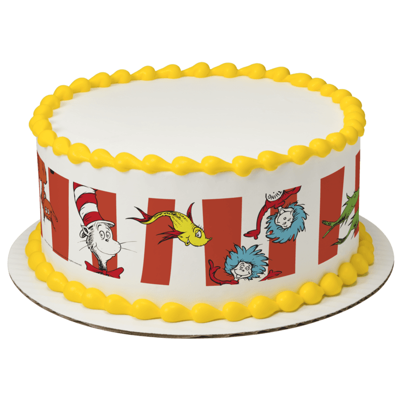 Dr. Seuss Celebrate Seuss Cake