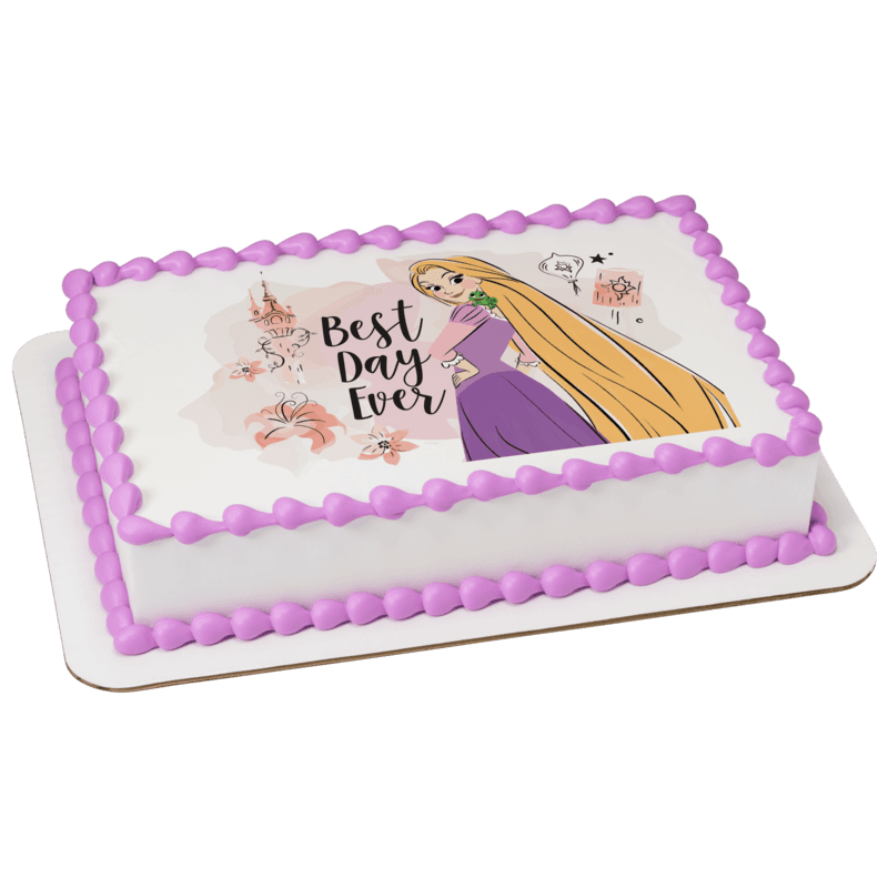 Disney Princess Rapunzel Best Day Ever Cake
