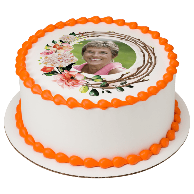 Springtime Wreath Cake