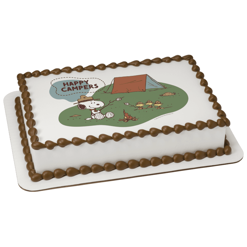 Peanuts® Snoopy® Happy Campers Cake