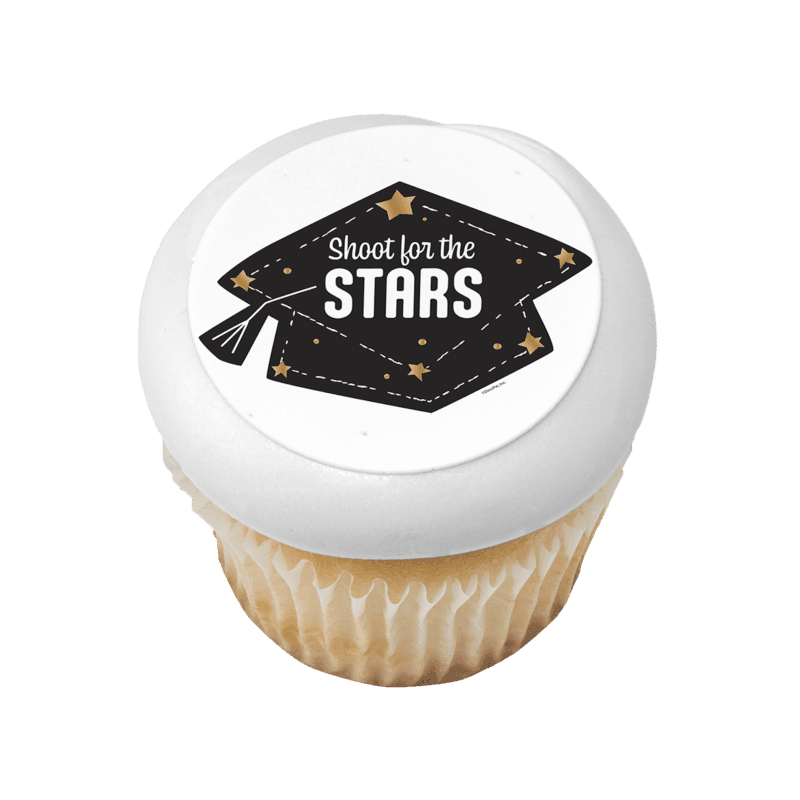 Shoot for the Stars Cupcake