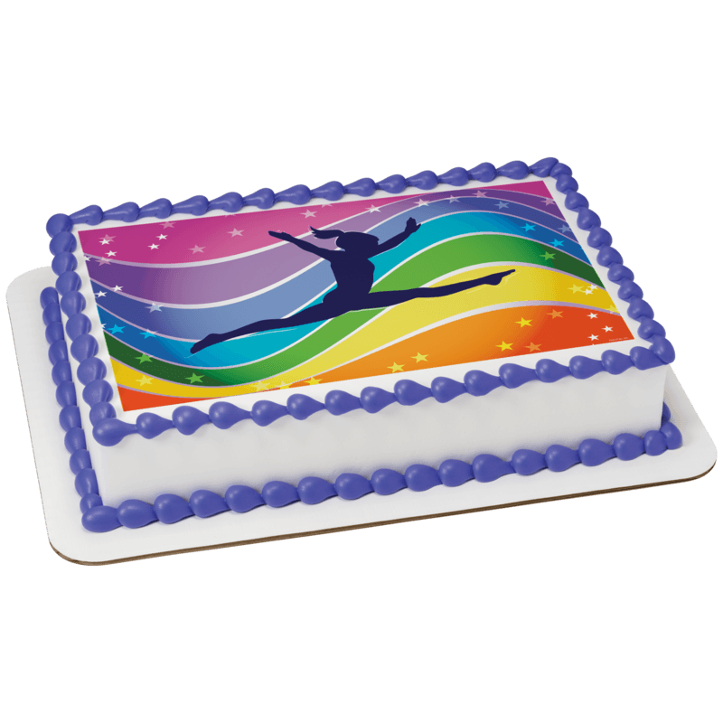 Gymnastics Cake