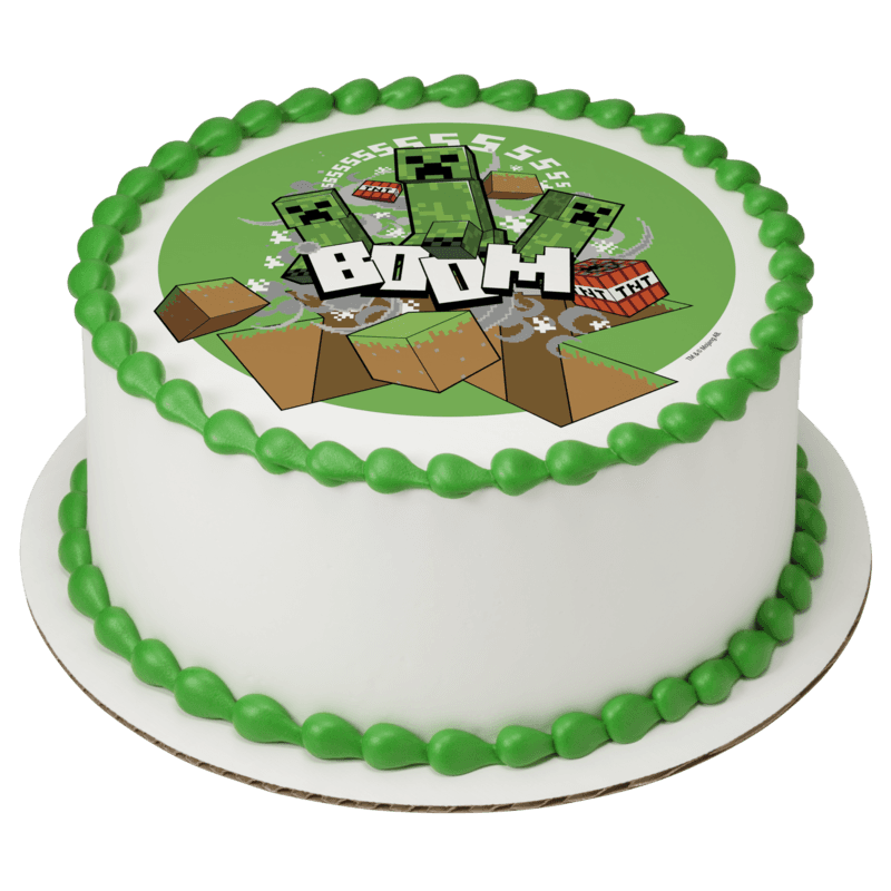 MINECRAFT Boom Cake