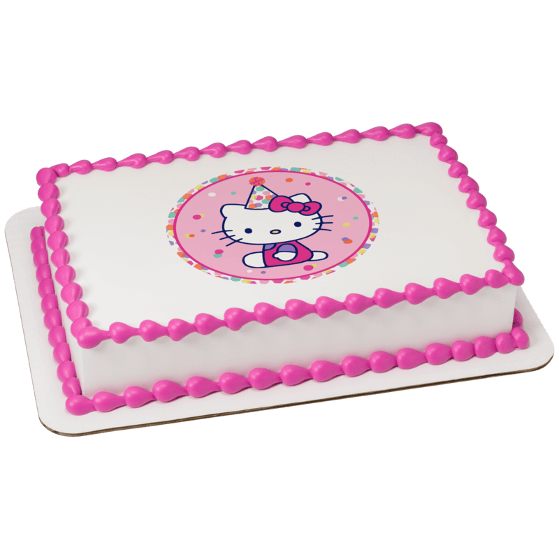 Hello Kitty® Party Hat Cake