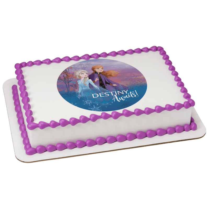 Disney Frozen II Destiny Awaits Cake