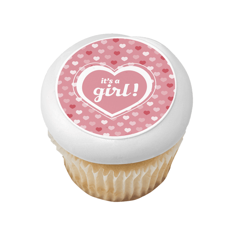 It's A Girl! Cupcake