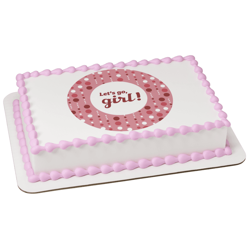 Let's Go, Girl! Cake