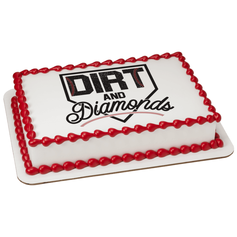 Dirt And Diamonds Cake