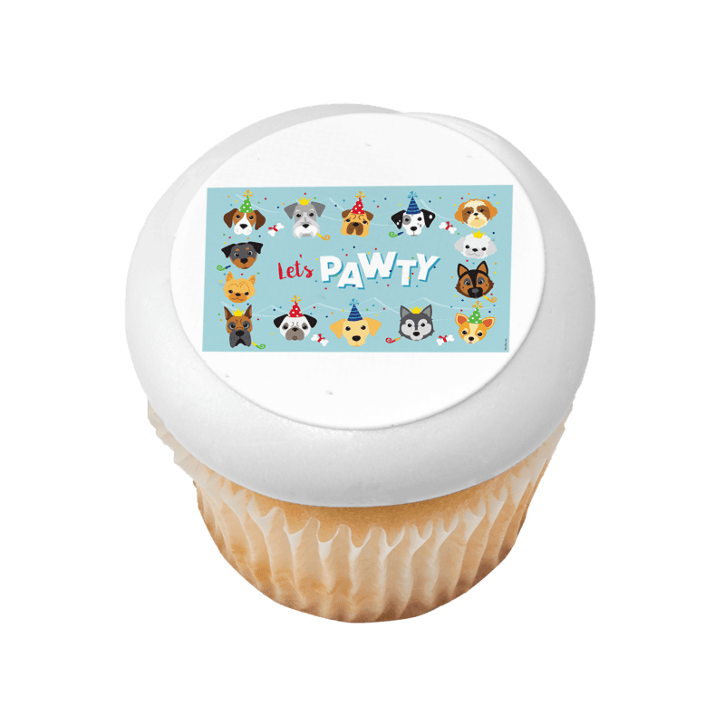 Let's Pawty Cupcake