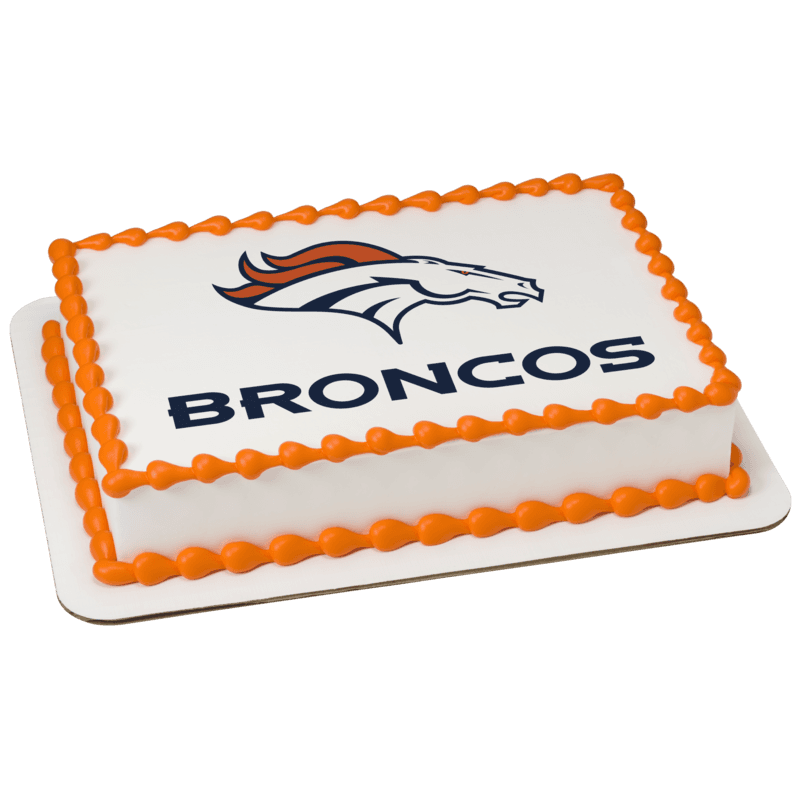 NFL Denver Broncos Cake