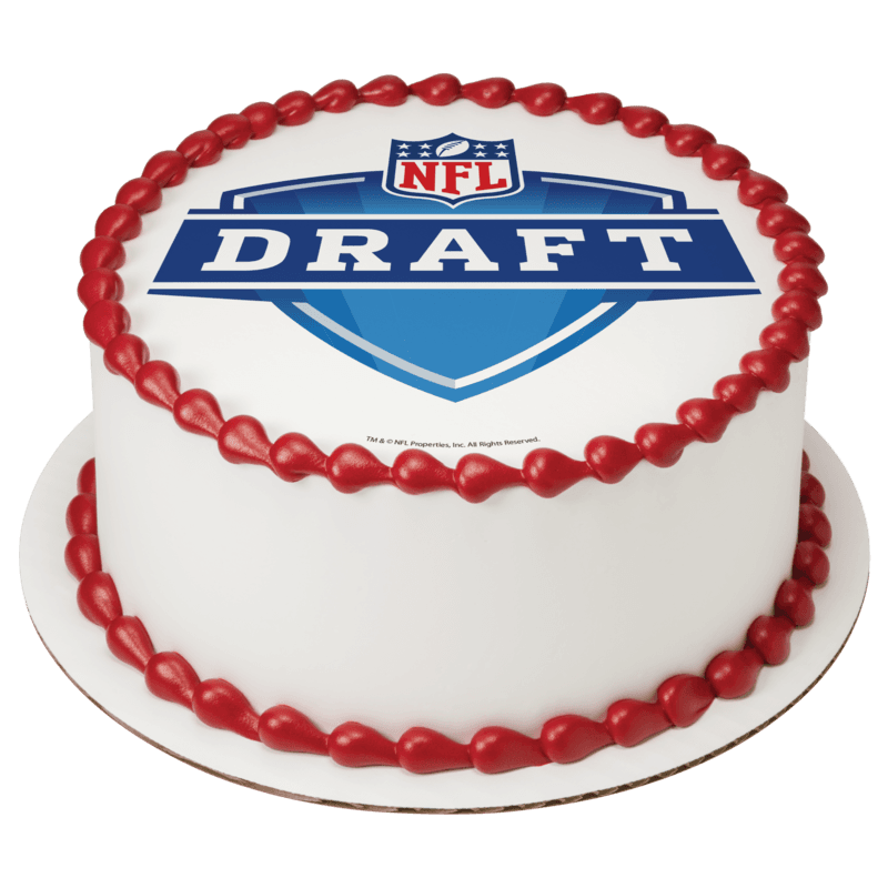 NFL Draft Cake