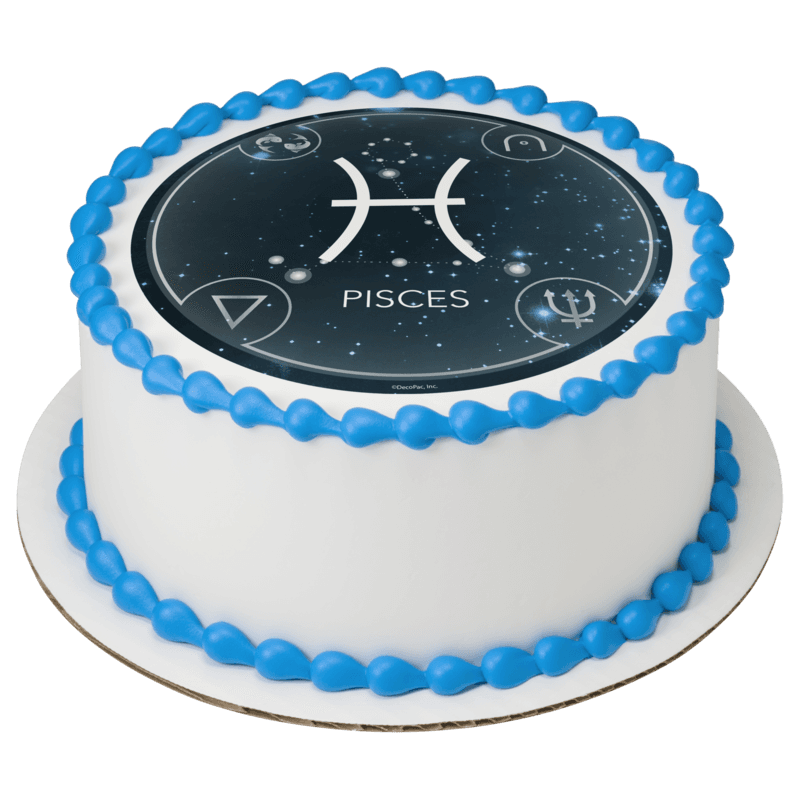 Zodiac Pisces Cake