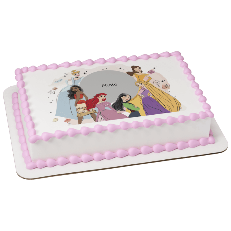 Disney Princess Best Friends Cake