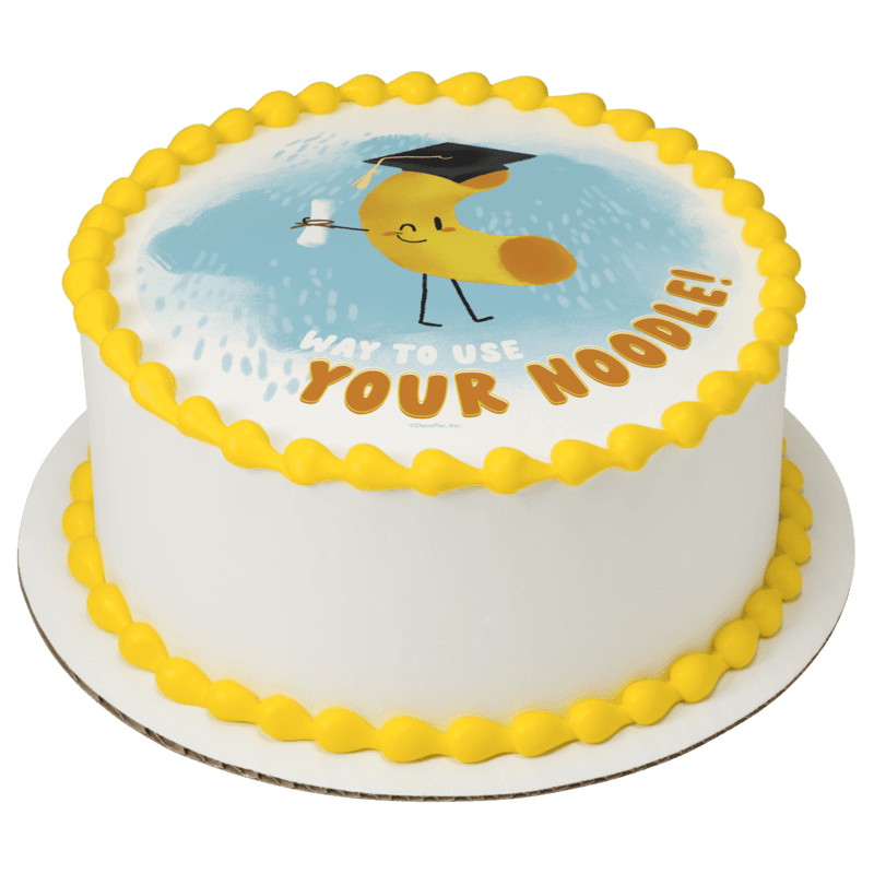 Way to Use Your Noodle! Cake