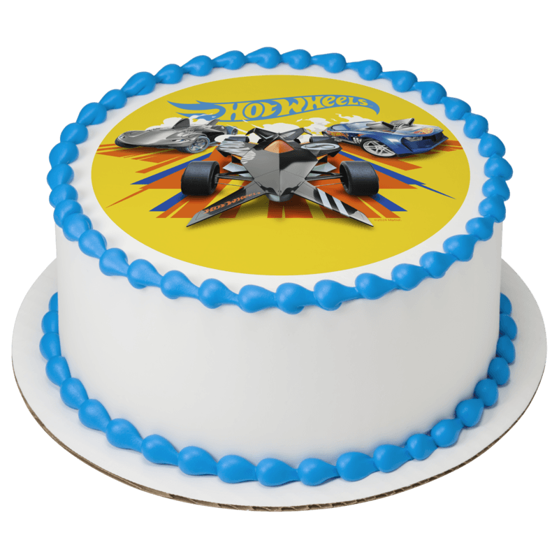 Hot Wheels™ Burnin' Rubber Cake