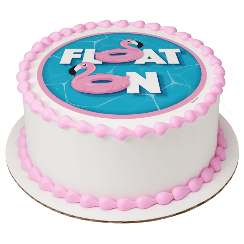 Float On Cake