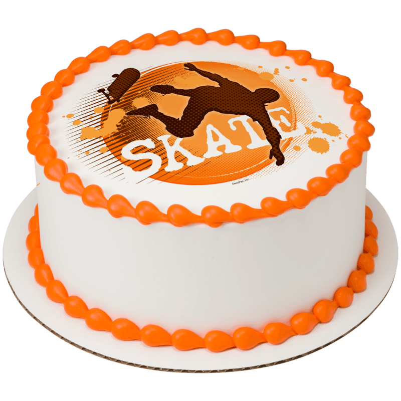 Skateboarder Cake