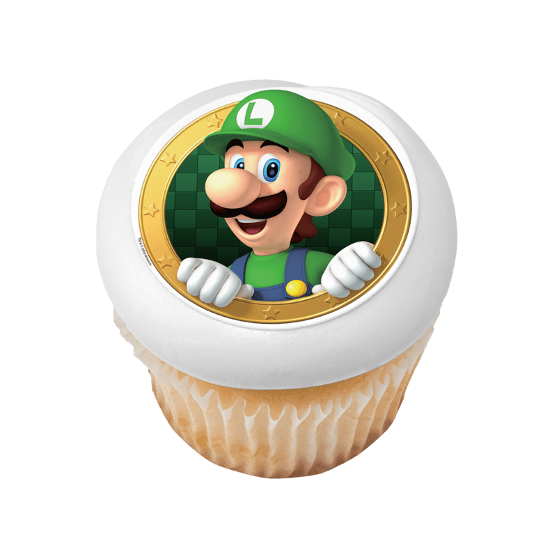 Super Mario™ Luigi Okie Dokie! Cupcake