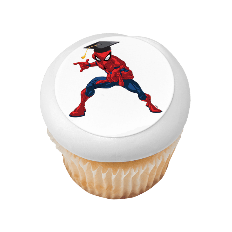 Marvel's Spider-Man™ Graduation Cupcake