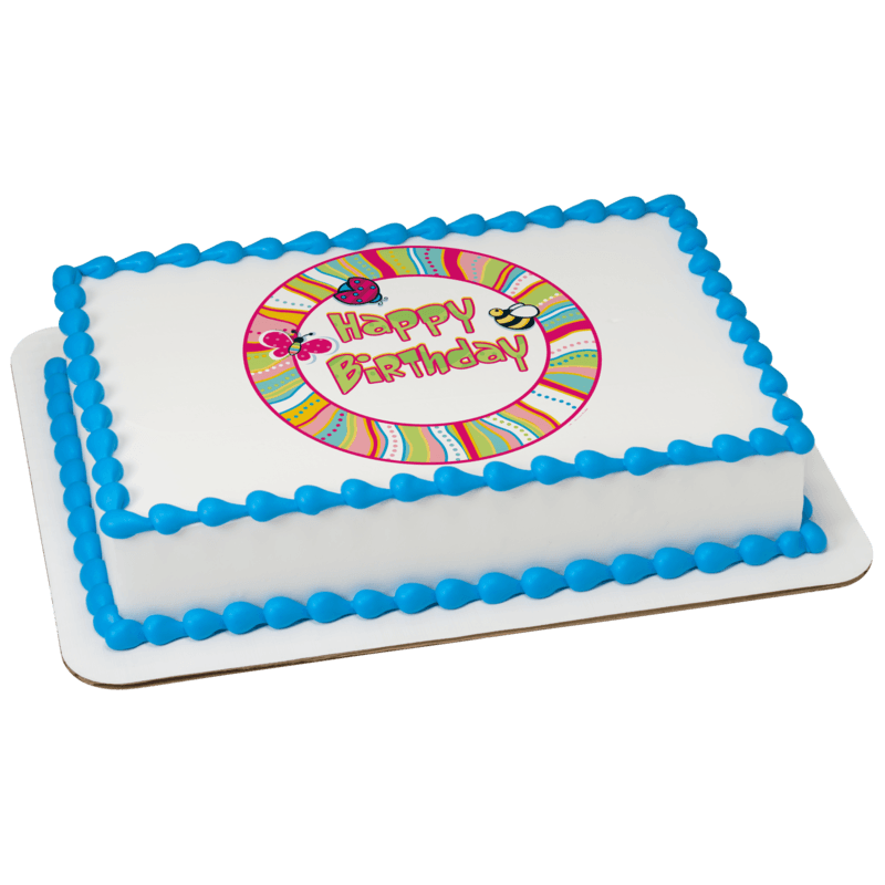 Cutie Pie Birthday Cake