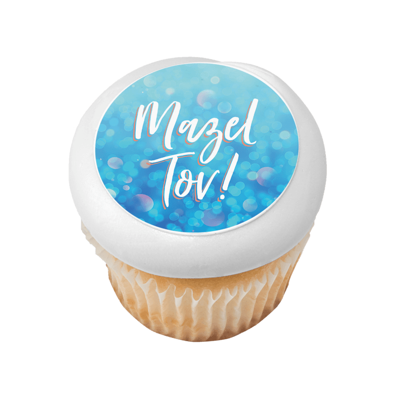 Mazel Tov Cupcake
