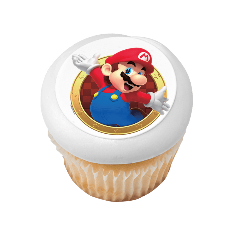Super Mario™ Mario Here We Go! Cupcake