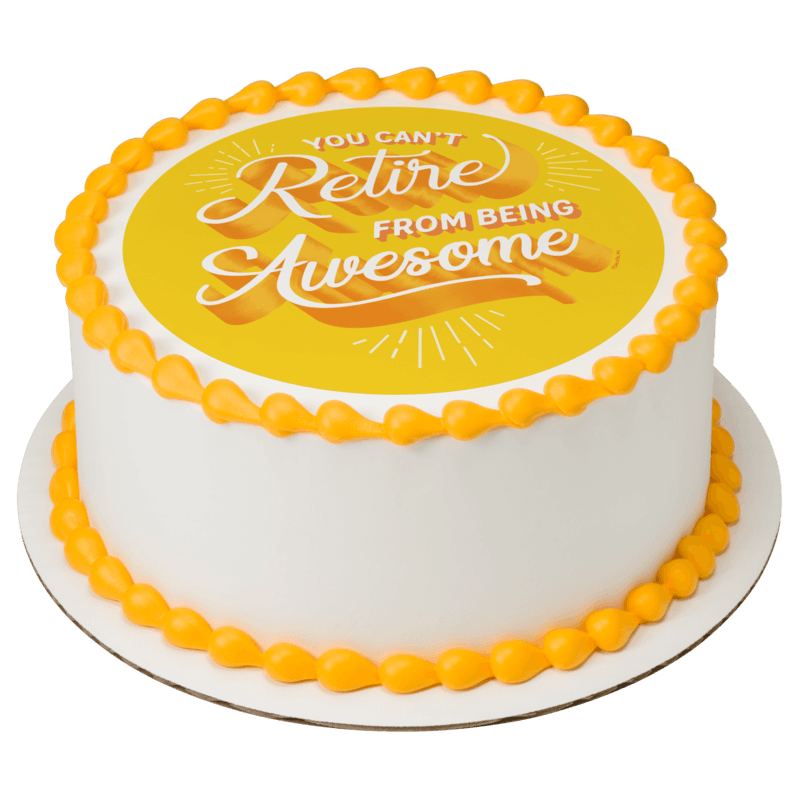 Retirement Cake