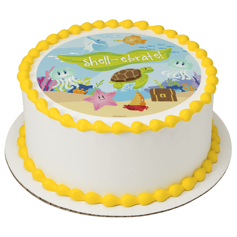 Shell-ebrate Summer Cake