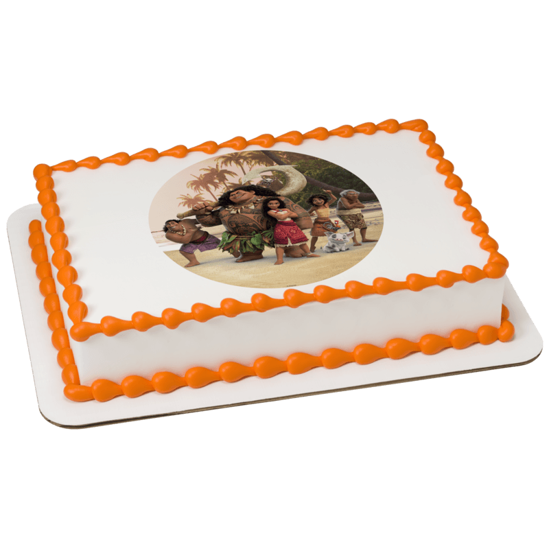 Disney's Moana 2 Ocean Connection Cake