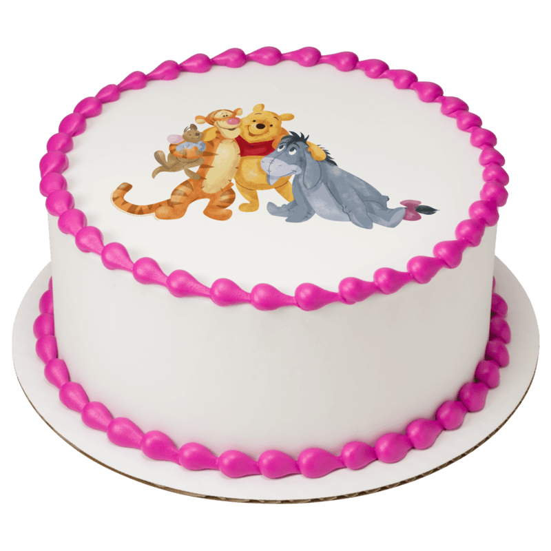 Disney Winnie the Pooh and Friends Cake