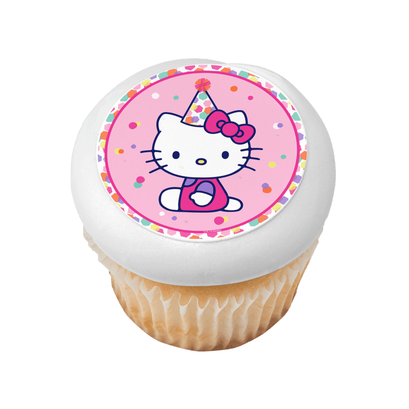 Hello Kitty® Party Hat Cupcake