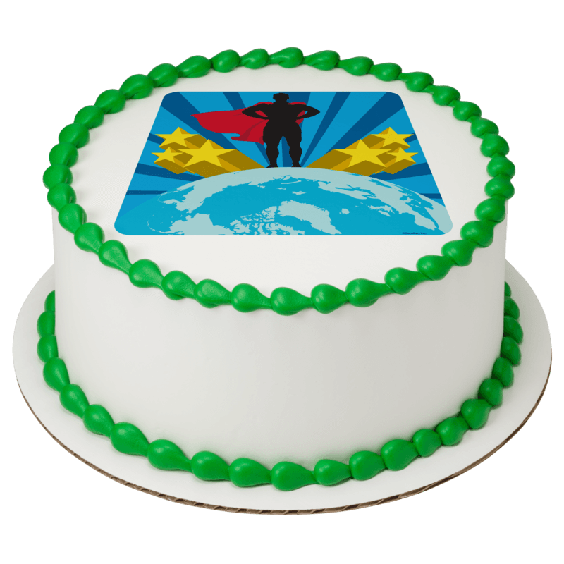 Comic Strip Burst Cake