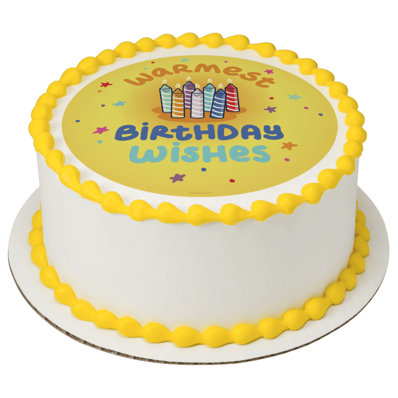 Warmest Birthday Wishes Cake