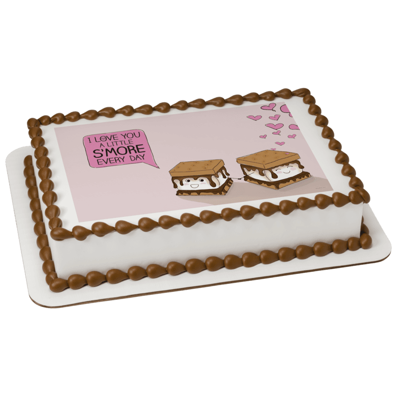 A Little S'more Every Day Cake
