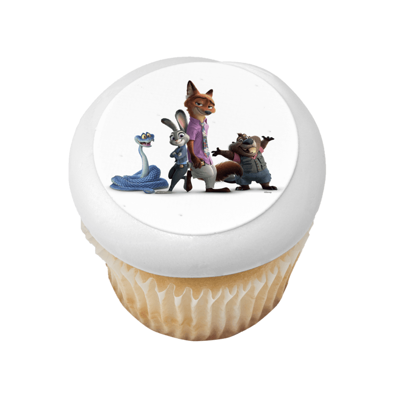 Disney's Zootopia 2 Watch and Learn Cupcake