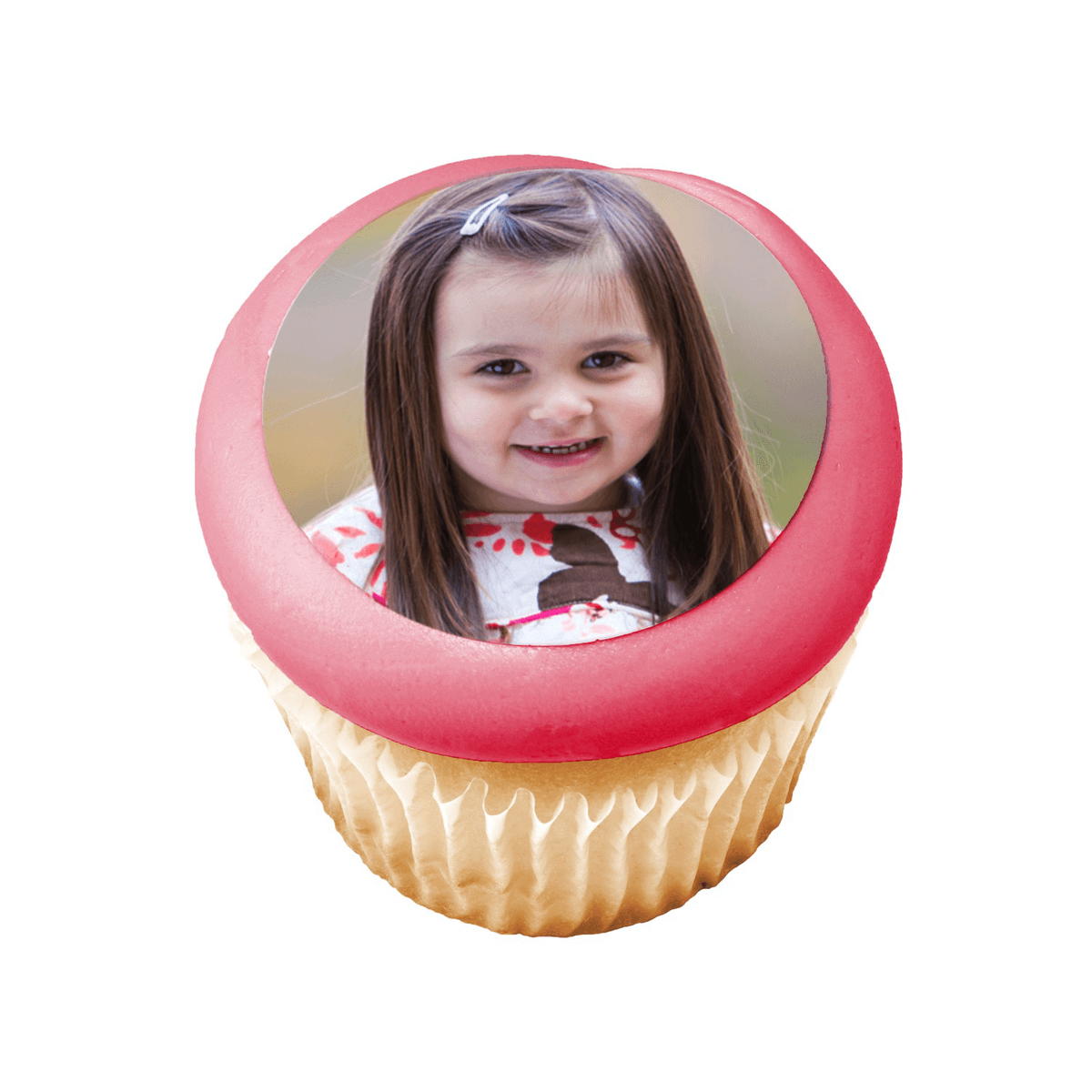 Your Personal Photo Cupcake