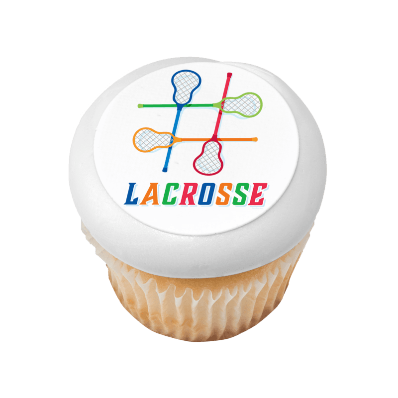 #LACROSSE Cupcake