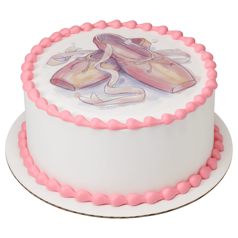 Ballerina Slippers Cake
