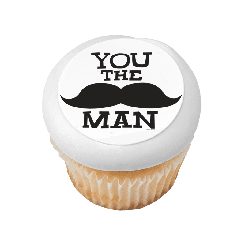 You the Man Cupcake