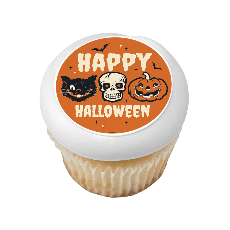 Frightful Halloween Cupcake