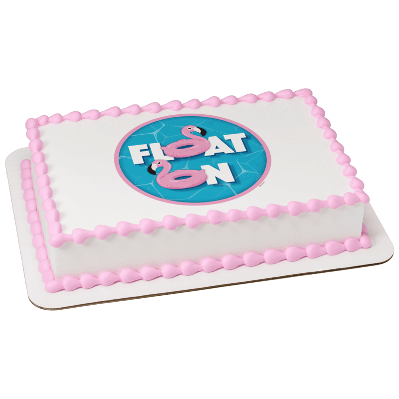 Float On Cake