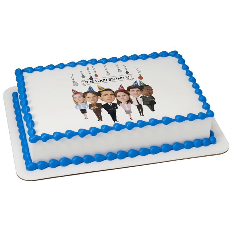 The Office It Is Your Birthday. Cake