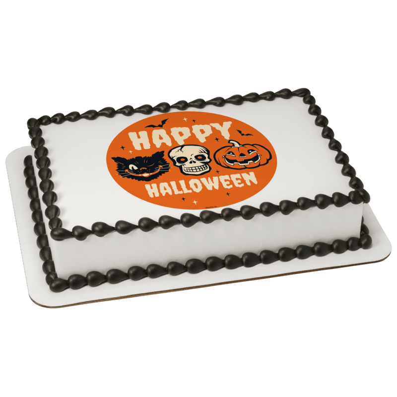 Frightful Halloween Cake